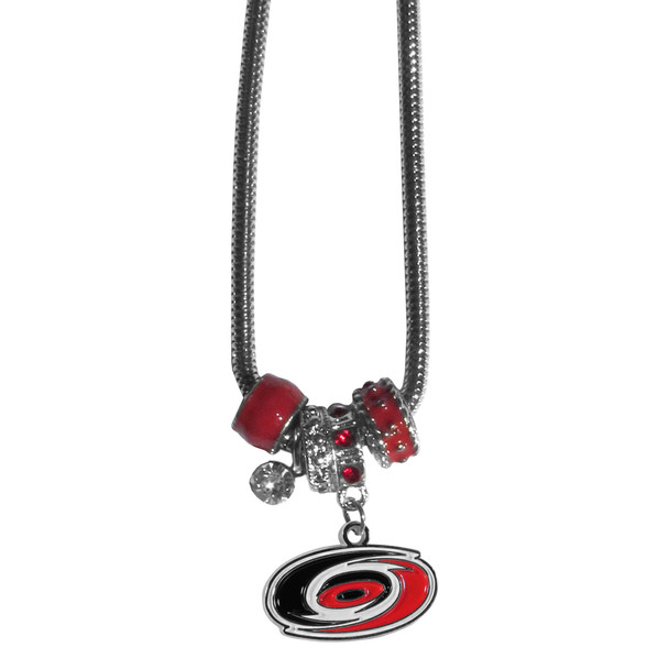 Carolina Hurricanes® Euro Bead Necklace