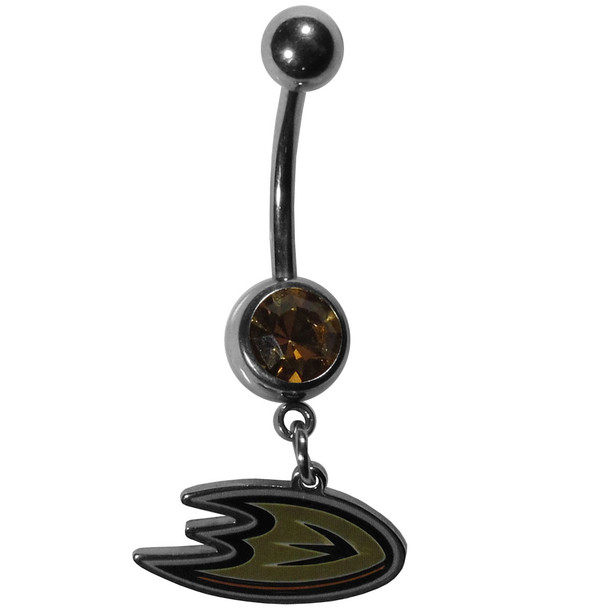 Anaheim Ducks® Steel Navel Ring
