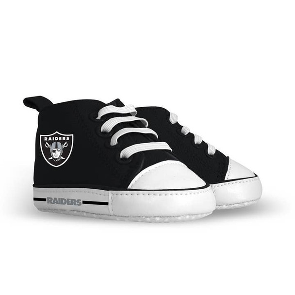 Las Vegas Raiders Baby Pre-walker Hightop Shoes