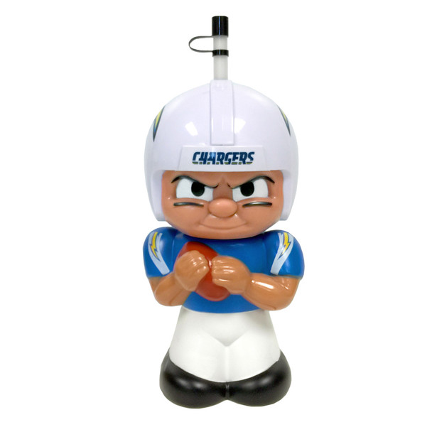 Los Angeles Chargers Big Sip Water Bottle NFL Sports Drink Bottle Fan Gear