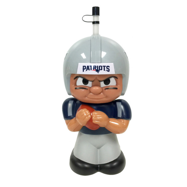 New England Patriots Big Sip Water Bottle NFL Sports Drink Bottle Fan Gear