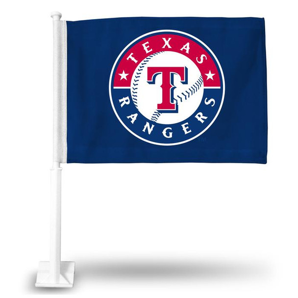 MLB Rico Industries Texas Rangers Car Flag