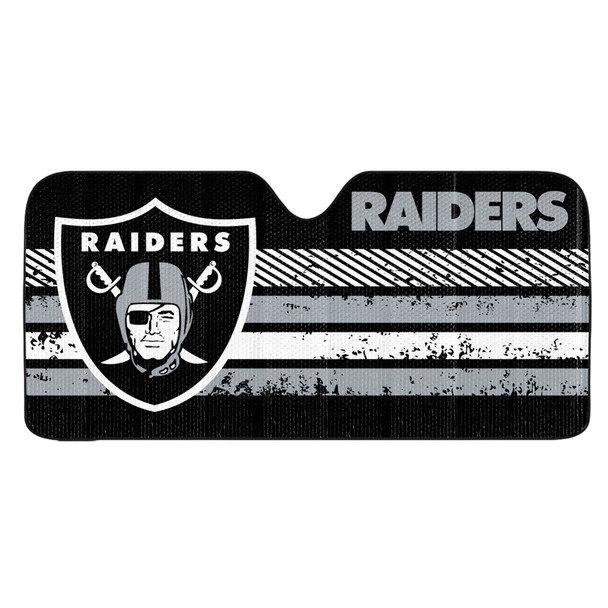 Las Vegas Raiders Auto Shade Primary Logo, Alternate Logo and Wordmark Black