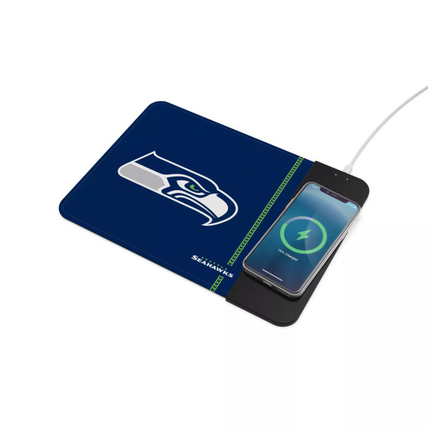 NFL Seattle Seahawks Wireless Charging Mousepad