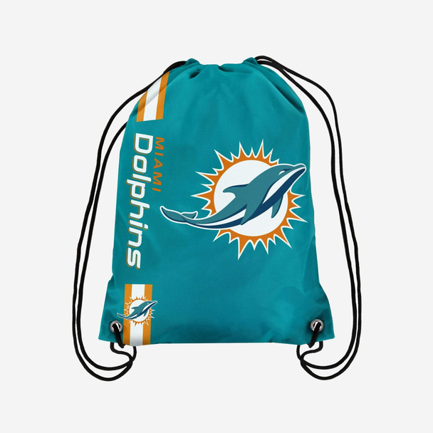 Miami Dolphins Big Logo Drawstring Backpack