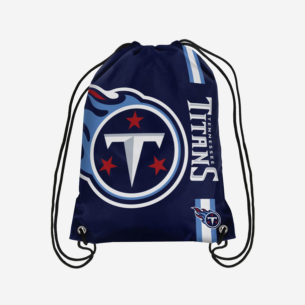 Tennessee Titans Big Logo Drawstring Backpack