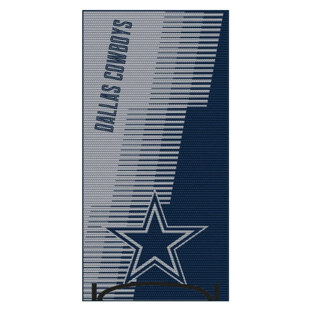 Dallas Cowboys Progression Plastic Beach Mat