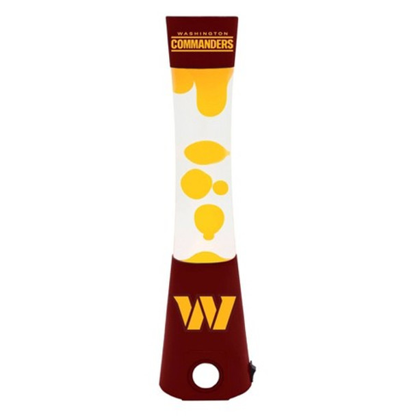 Washington Commanders Magma Lamp - Bluetooth Speaker