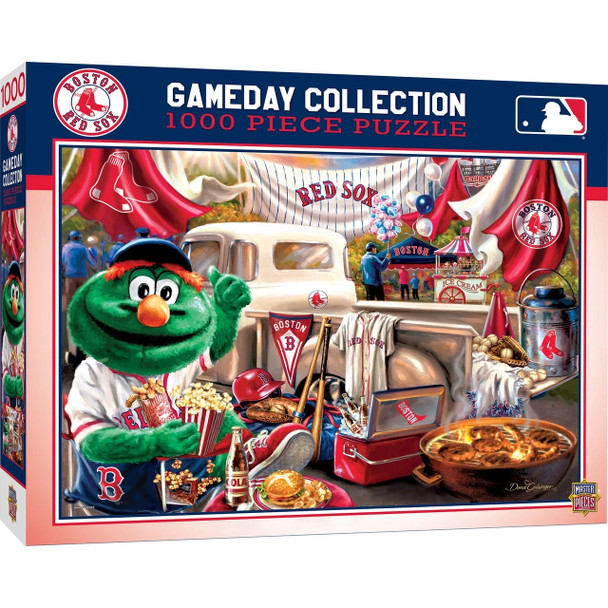 Boston Red Sox 1000 Piece Puzzle Gameday Design MLB Jigsaw Puzzle Fan Activity