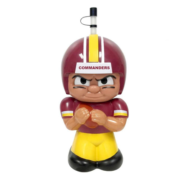 Washington Commanders Big Sip Water Bottle NFL Sports Drink Bottle Fan Gear (Picture Used to Illustrate Product)
