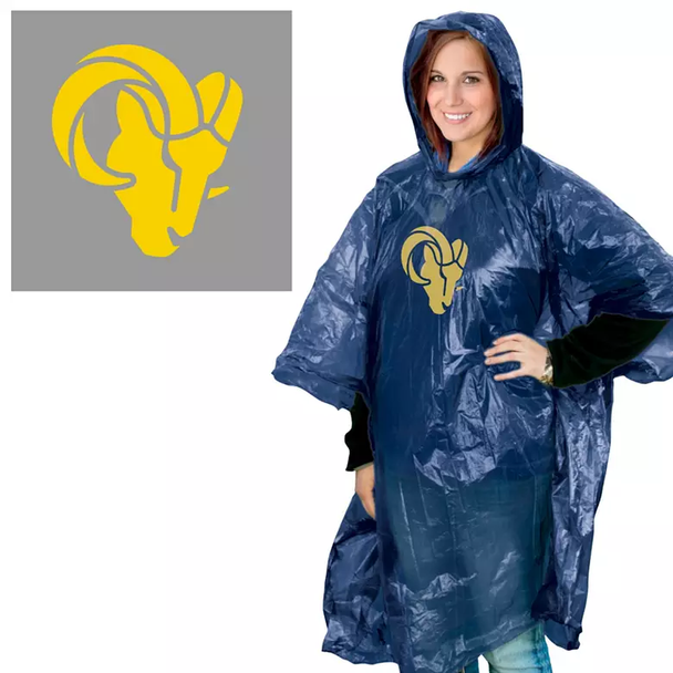 Los Angeles Rams Rain Poncho