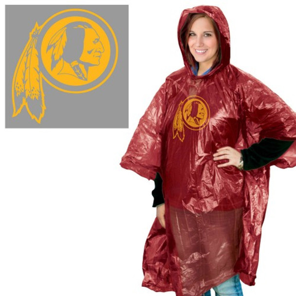 Washington Redskins Rain Poncho