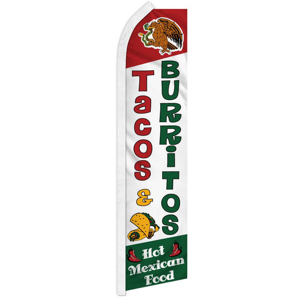 Tacos & Burritos Super Flag