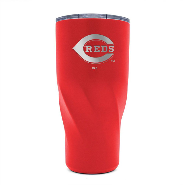 Cincinnati Reds Tumbler 30oz Morgan Stainless Cincinnati Reds Tumbler 30oz Morgan Stainless