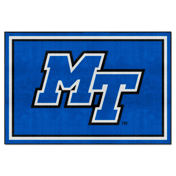 Middle Tennessee Blue Raiders 5ft. x 8 ft. Plush Area Rug