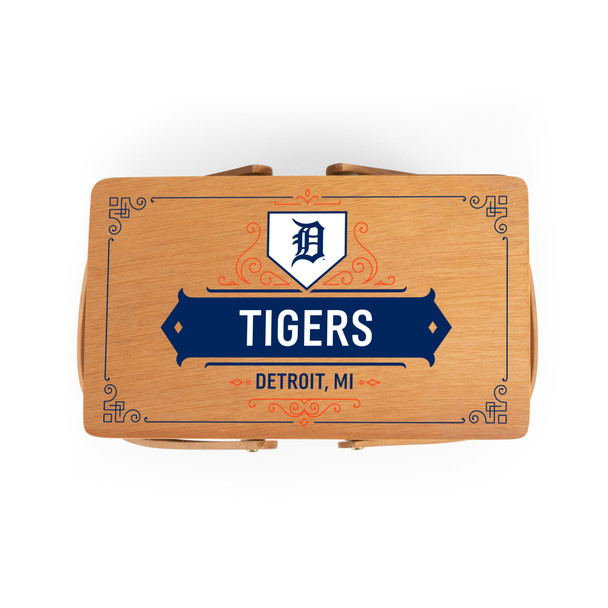 Detroit Tigers Poppy Personal Picnic Basket (Beige)