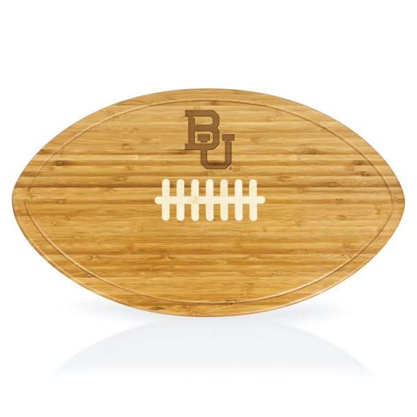 Baylor Bears Kickoff Football Cutting Board & Serving Tray, (Bamboo)