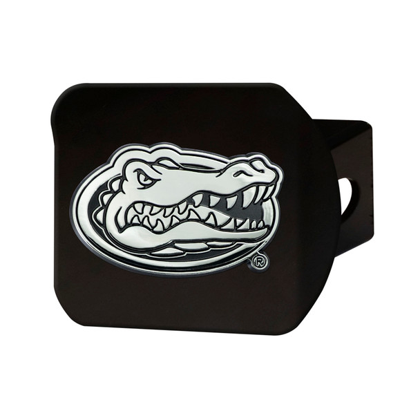 Florida Gators Black Metal Hitch Cover with Metal Chrome 3D Emblem Florida Gators Black Metal Hitch Cover with Metal Chrome 3D Emblem