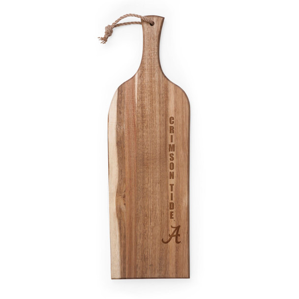 Alabama Crimson Tide Artisan 24" Acacia Charcuterie Board, (Acacia Wood)