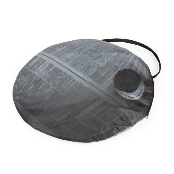 Star Wars Death Star PopUp Picnic & Beach Blanket, (Gray with Death Star Design)