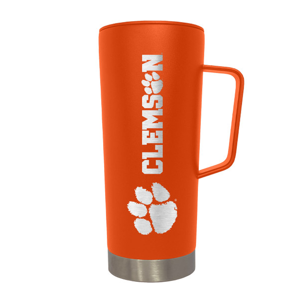 NCAA Clemson Tigers 18oz Roadie Tumbler with Handle