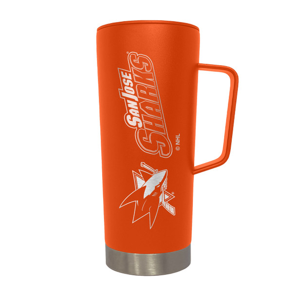 NHL San Jose Sharks 18oz Roadie Tumbler with Handle