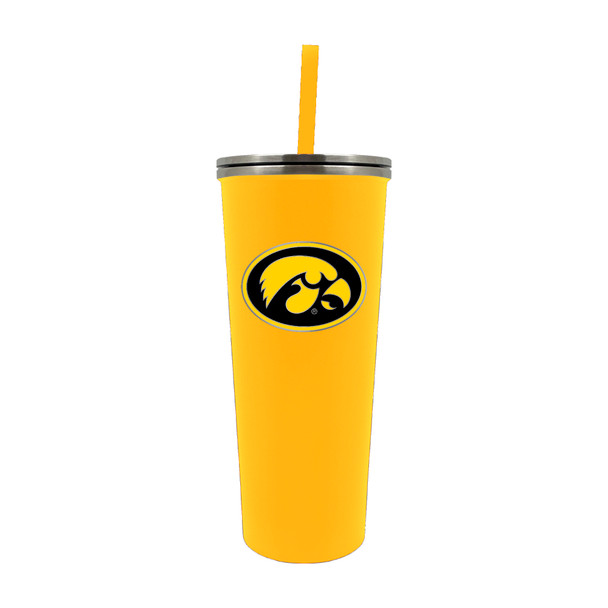 NCAA Iowa Hawkeyes 24oz New Skinny Tumbler