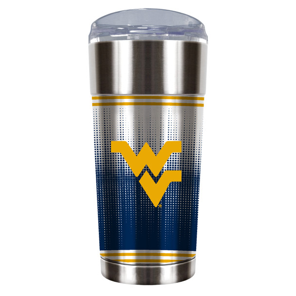 NCAA West Virginia Mountaineers 24oz Vapor Eagle Tumbler NCAA West Virginia Mountaineers 24oz Vapor Eagle Tumbler