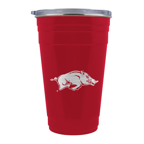 NCAA Arkansas Razorbacks 22oz Tailgater Travel Tumbler