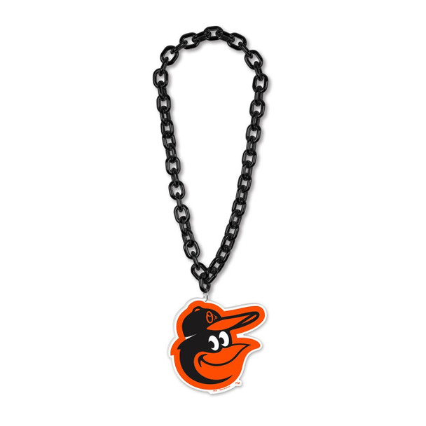 Baltimore Orioles Necklace Fan Chain Necklace NCAA Foam Chain Fan Gear