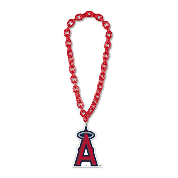 Los Angeles Angels Necklace Fan Chain Necklace NCAA Foam Chain Fan Gear