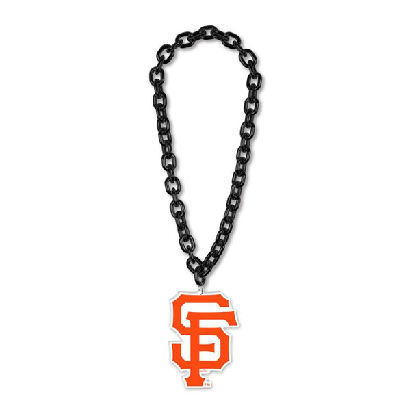 San Francisco Giants Necklace Fan Chain Necklace NCAA Foam Chain Fan Gear