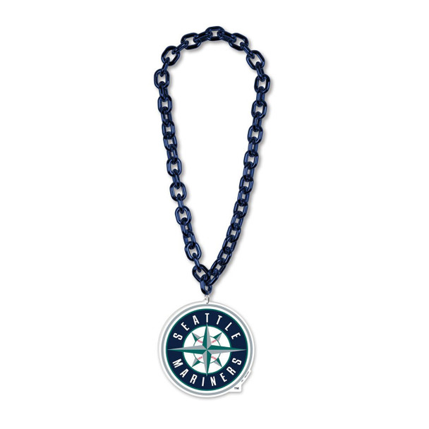 Seattle Mariners Necklace Fan Chain Necklace NCAA Foam Chain Fan Gear