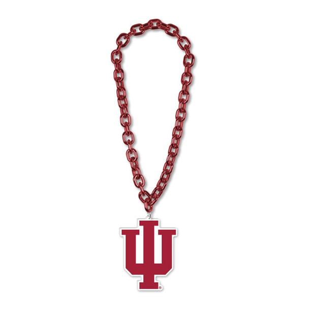 Indiana Hoosiers Necklace Fan Chain Necklace NCAA Foam Chain Fan Gear
