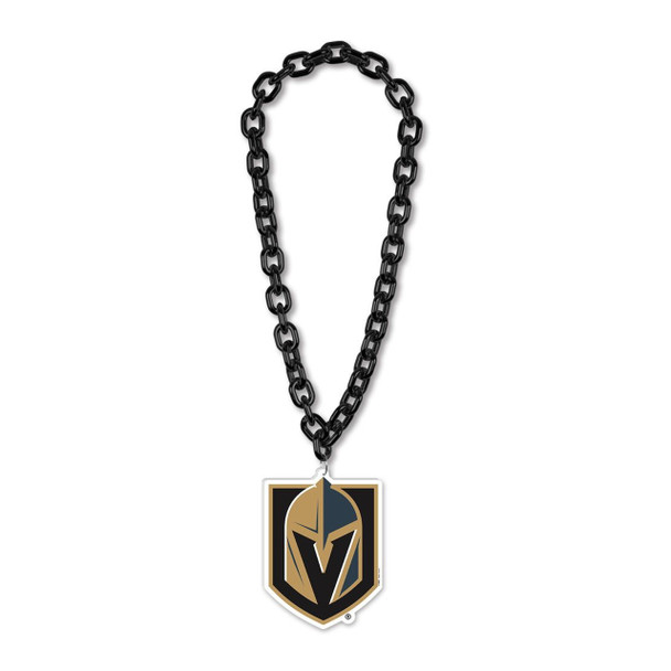 Vegas Golden Knights Necklace Fan Chain Necklace NHL Foam Chain Fan Gear