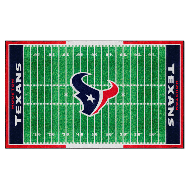 Houston Texans 6x10 Plush Rug
