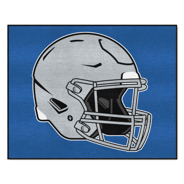 Detroit Lions All-Star Rug - 34 in. x 42.5 in. Lions Retro Helmet Logo