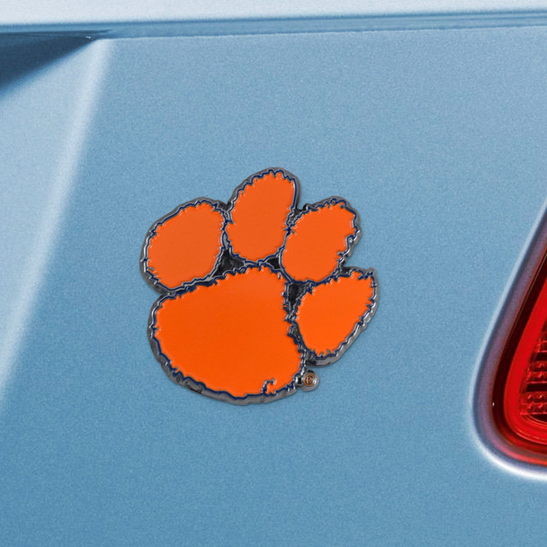 Clemson Tigers 3D Color Metal Emblem Clemson Tigers 3D Color Metal Emblem