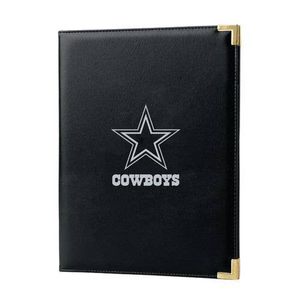 Dallas Cowboys Black Padfolio