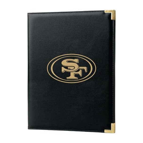 San Francisco 49ers Black Padfolio