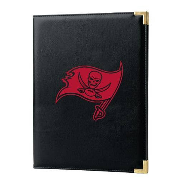 Tampa Bay Buccaneers Black Padfolio