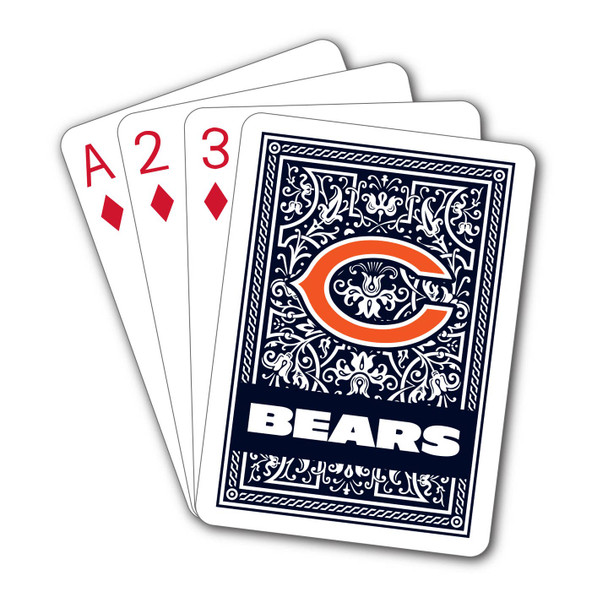 Chicago Bears Playing Cards
