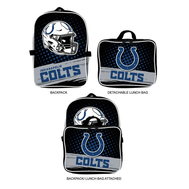 Indianapolis Colts Backpack Lunchbox Set