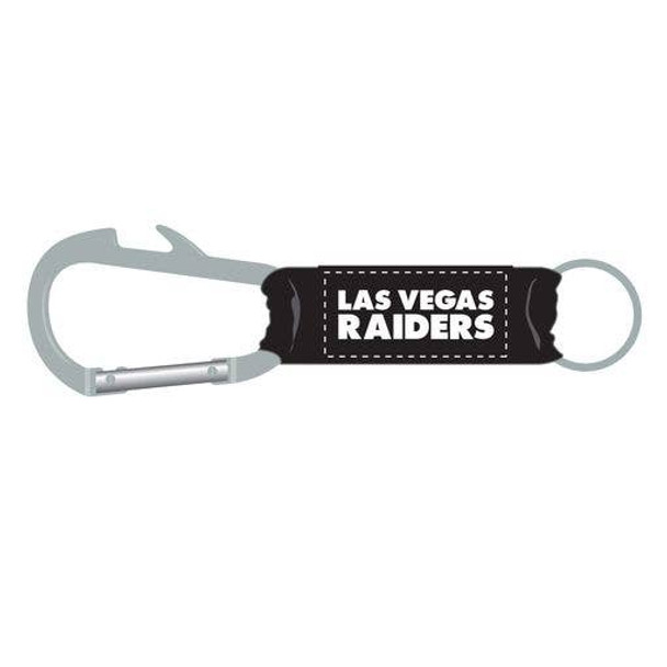 Las Vegas Raiders Bottle Opener Carabiner Keychain