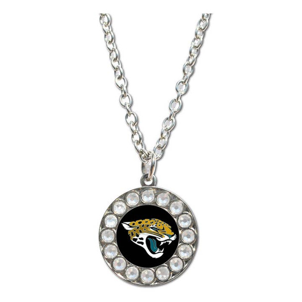 Jacksonville Jaguars Rhinestone Necklace