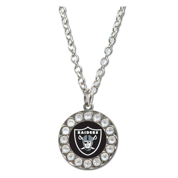 Las Vegas Raiders Rhinestone Necklace