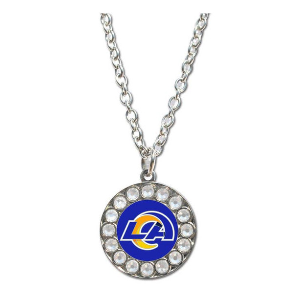 Los Angeles Rams Rhinestone Necklace