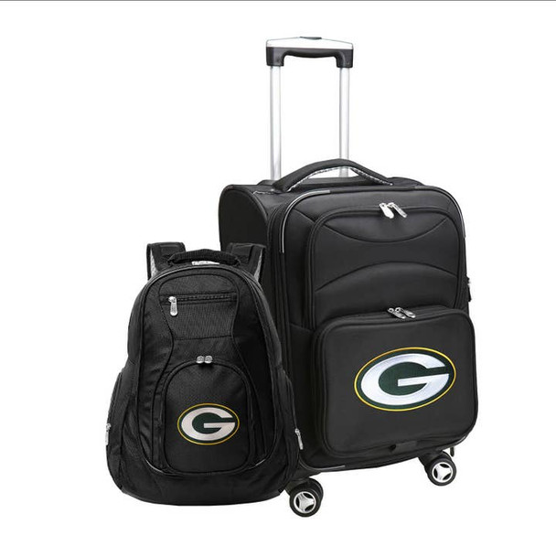 Green Bay Packers 21" Carry-On & Backpack Set