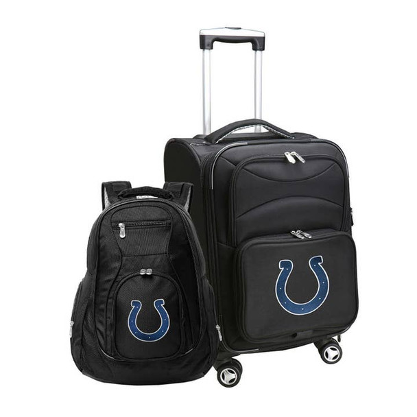 Indianapolis Colts 21" Carry-On & Backpack Set Indianapolis Colts 21" Carry-On & Backpack Set
