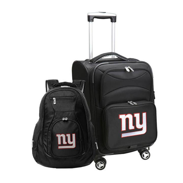 New York Giants 21" Carry-On & Backpack Set